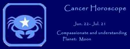 cancer love horoscope and astrology prediction for man and women